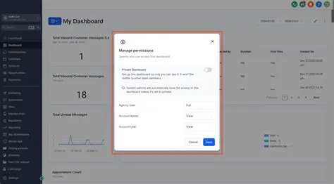 Understanding Dashboard Permissions