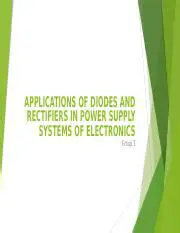 Understanding Diodes and Rectifiers