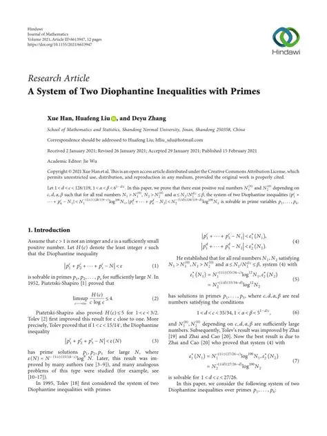 Understanding Diophantine Inequalities