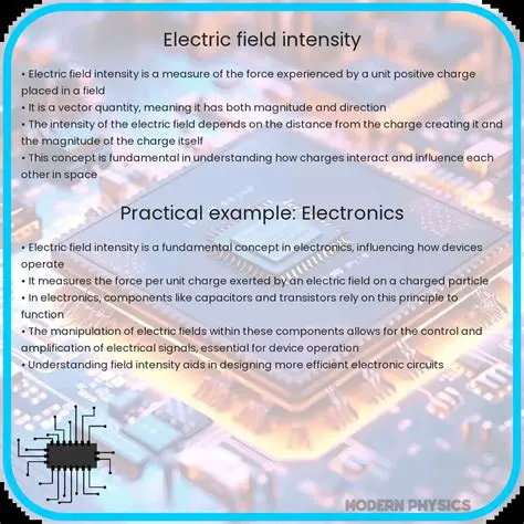 Understanding Electric Field Intensity