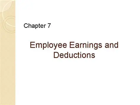 Understanding Employee Earnings and Deductions