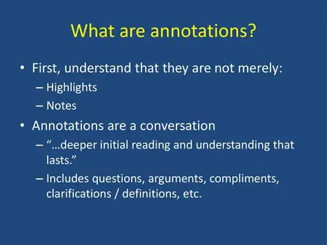 Understanding Entity Annotations