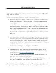 Understanding Exchange Rate Quotes