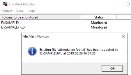 Understanding File Alert Monitor