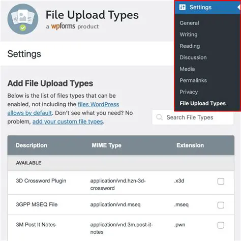 Understanding File Upload Types