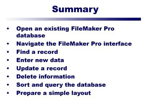 Understanding FileMaker Pro Database Files