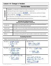 Understanding Functions and Their Representations