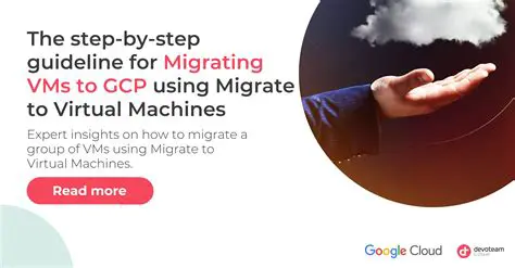 Understanding GCP VM Migration