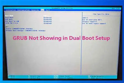 Understanding GRUB and Dual Booting