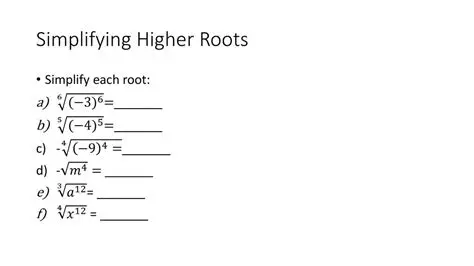 Understanding Higher Roots