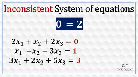 Understanding Inconsistent Equations