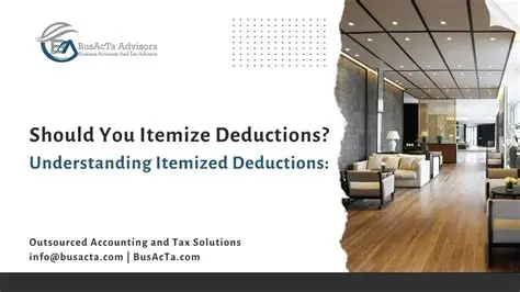 Understanding Itemized Deductions