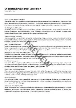 Understanding Market Saturation