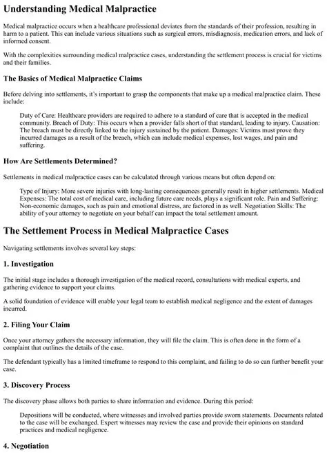 Understanding Medical Malpractice