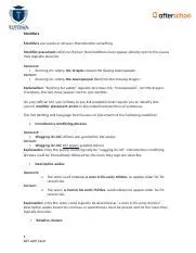 Understanding Modifier Placement