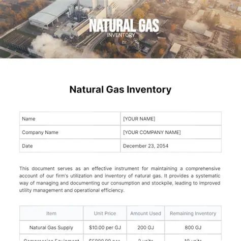 Understanding Natural Gas Inventory: Crucial Insights for Energy Market Dynamics