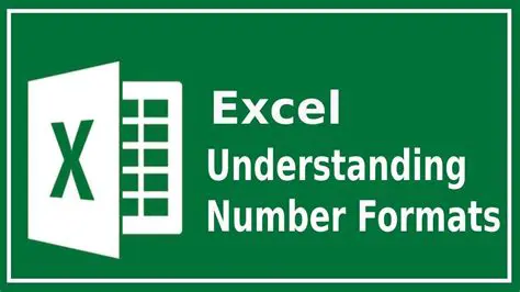 Understanding Number Formats