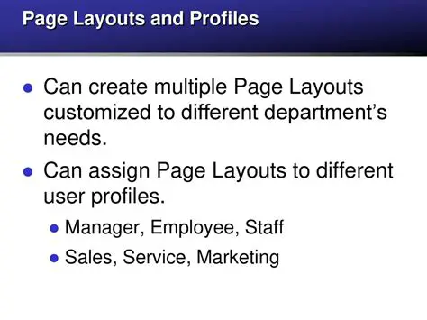 Understanding Page Layouts and Profiles