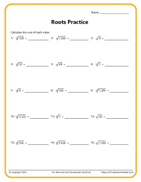 Understanding Perfect Roots