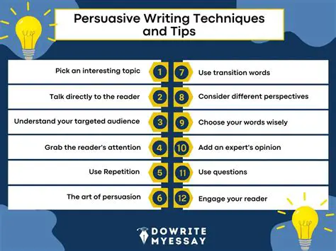 Understanding Persuasive Writing Techniques