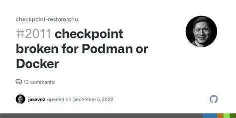Understanding Podman Checkpoint