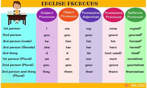 Understanding Pronouns and Verb Forms