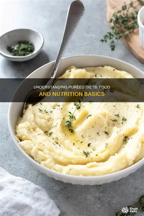 Understanding Pureed Diets