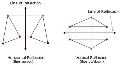 Understanding Reflection Across a Horizontal Line