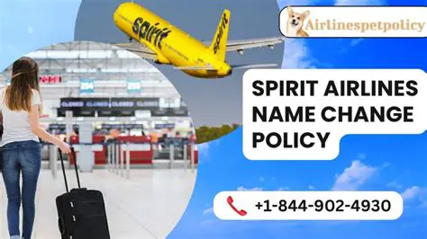 Understanding Spirit Airlines Ticket Name Change Policy