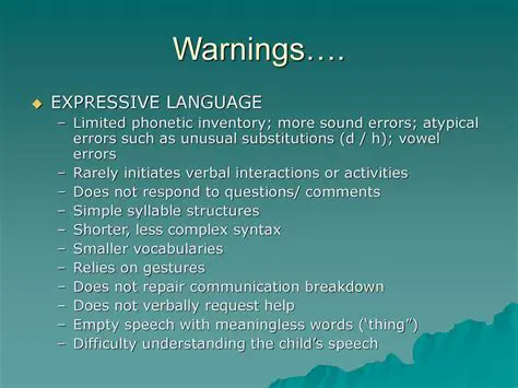 Understanding Syntax Warnings