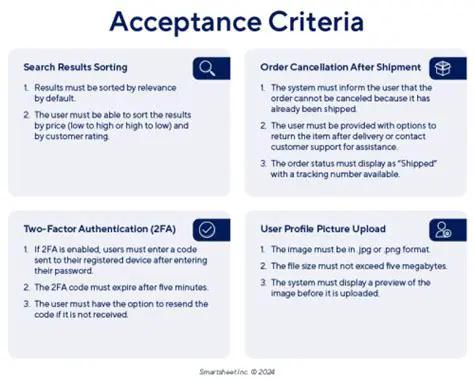 Understanding the Acceptance Criteria