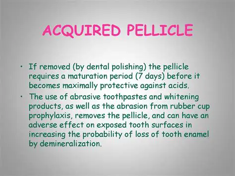 Understanding the Acquired Pellicle