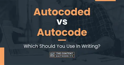 Understanding the Autocode