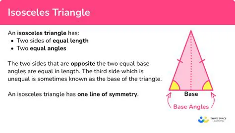 Understanding the Basics of an Isosceles Triangle