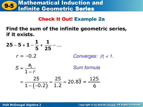 Understanding the Basics of Infinite Geometric Series