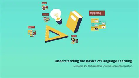 Understanding the Basics of Language