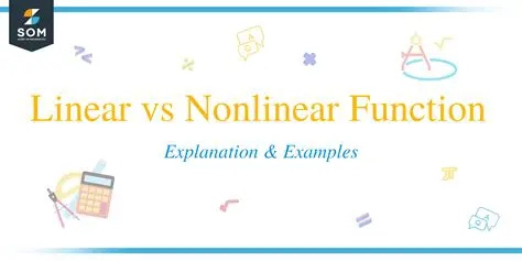 Understanding the Basics of Linear and Nonlinear Functions