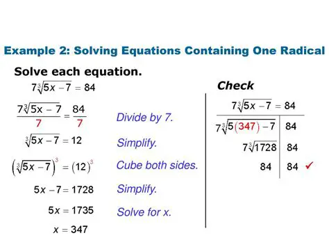 Understanding the Basics of Radical Equations