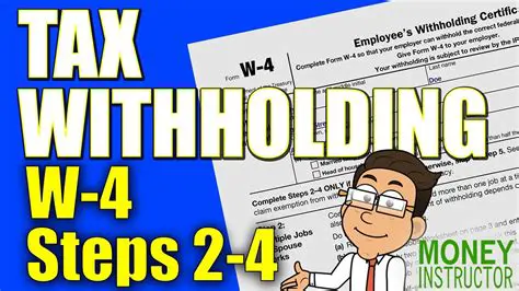 Understanding the Basics of Tax Withholding