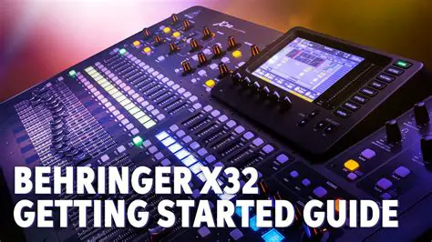 Understanding the Behringer X32