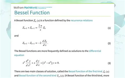 Understanding the Bessel Function