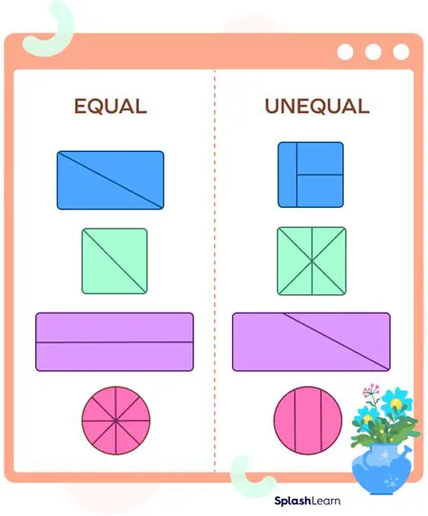 Understanding the Concept of Equal Parts