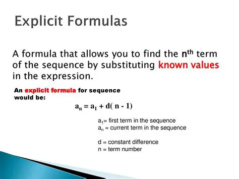 Understanding the Concept of Explicit Formulas