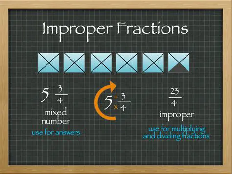 Understanding the Concept of Improper Fractions
