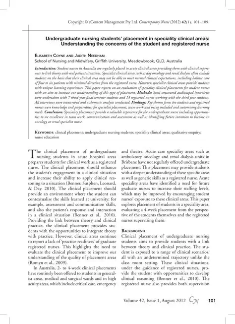 Understanding the Concerns