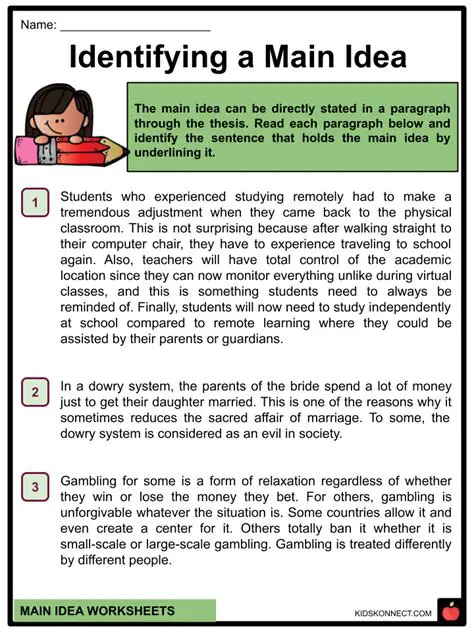 Understanding the Context and Identifying the Main Idea