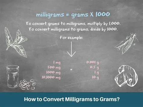 Understanding the Conversion Between Grams and Milligrams