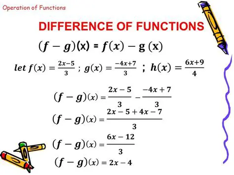 Understanding the Difference of Functions