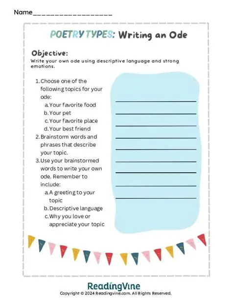 Understanding the Essence of an Ode