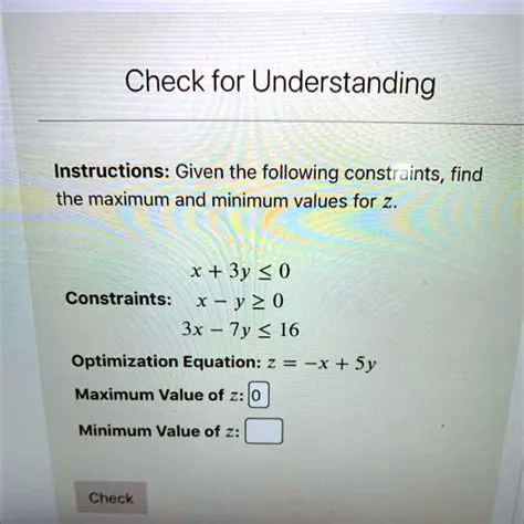 Understanding the Given Constraints
